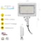 Nuwatt 15W White LED Flood Light 3000K/4000K/5000K 3CCT IP65 Outdoor Waterproof Lighting, Knuckle Mount NW-SFL-50W-3CT-KN-WH - alternate 6